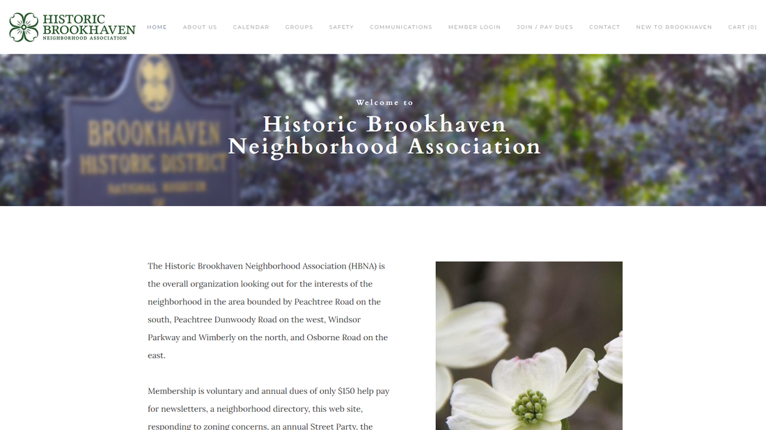 Neighborhood Association Web Site